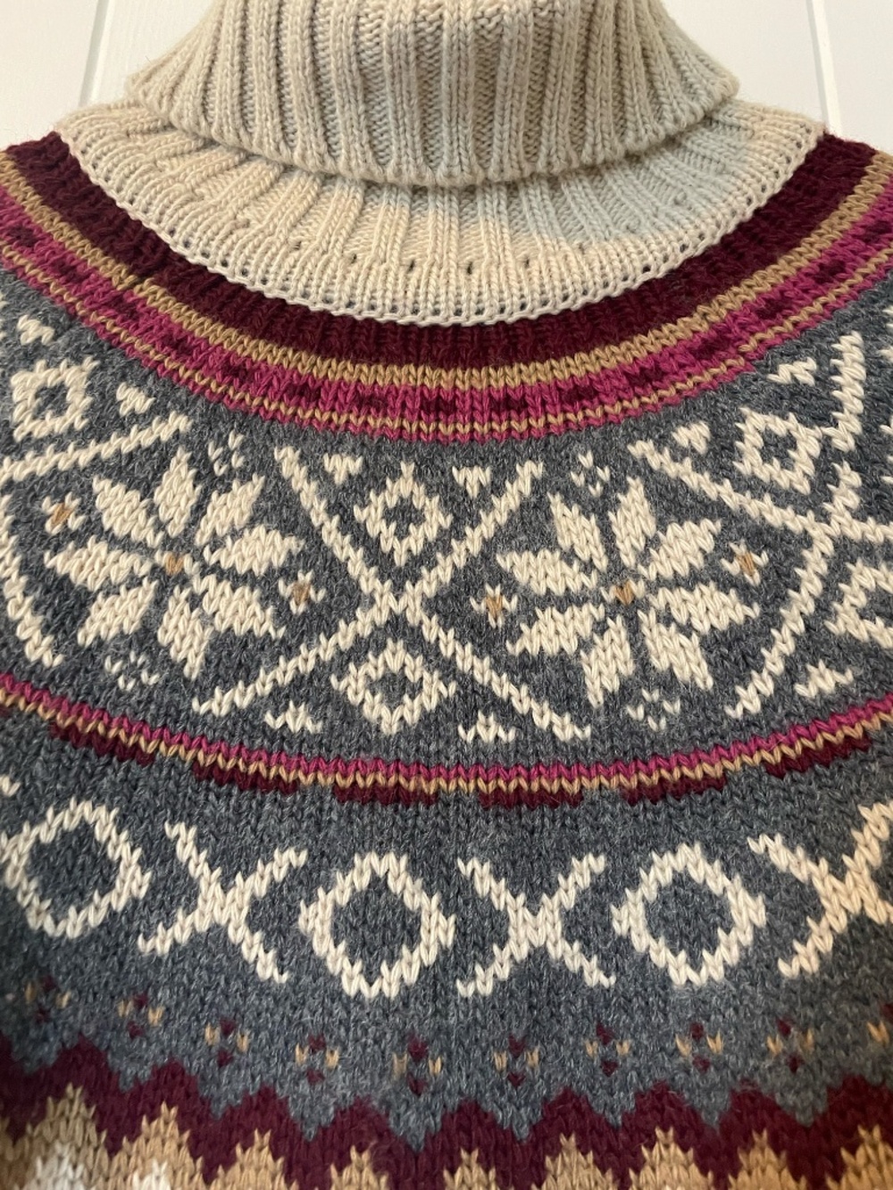 Vintage '90s Italian wool-blend sweater - XOXO - size S - Picture 2 of 11